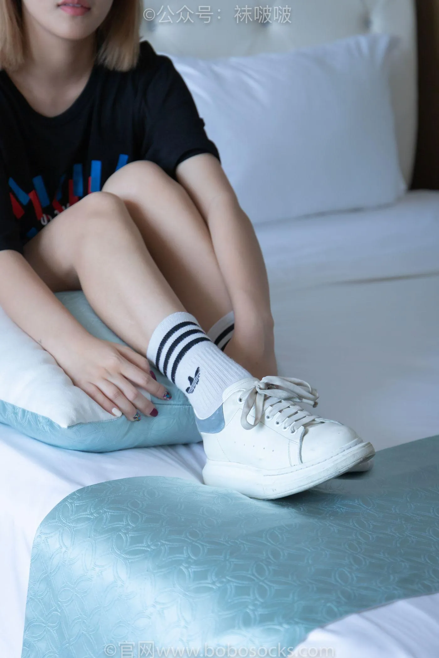 [BoBoSocks袜啵啵]NO.003 果冻-麦昆鞋、白色脏棉袜 [133P]插图7